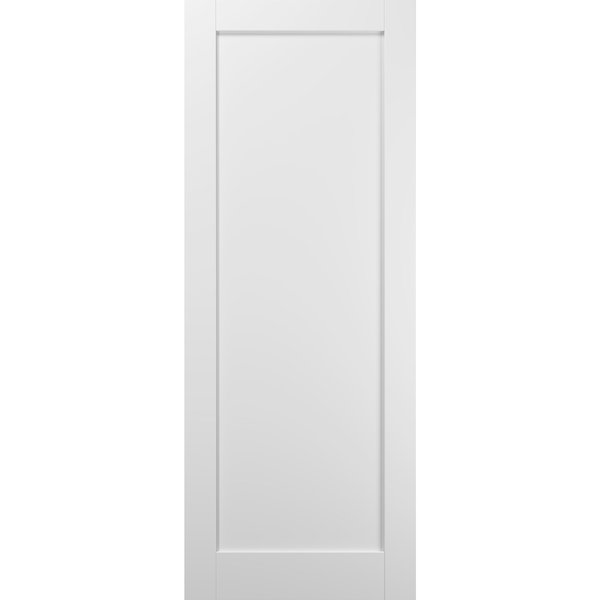 Sartodoors Slab Interior Door, 42" x 96", White QUADRO4111S-WS-4296